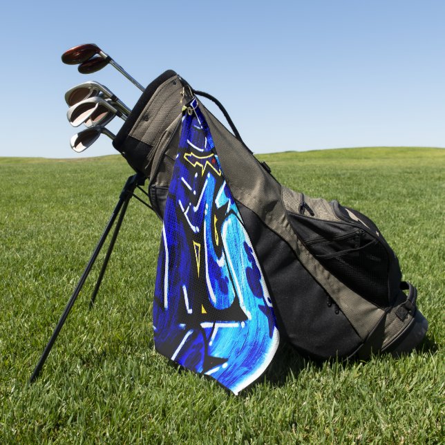 Graffiti 15 Gtcnm Golfhandtuch (Gras)