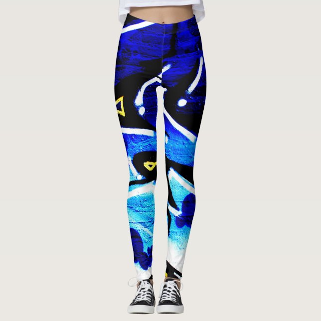 Graffiti 15 lecna leggings (Vorderseite)
