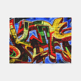 Graffiti 17 fbcnm fleecedecke