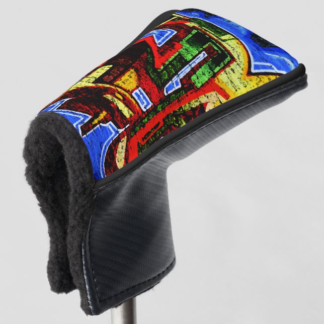 Graffiti 17 pccnm golf headcover (3/4 Vorderseite)