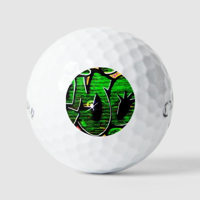 Graffiti 18 css gbcna golfball (Vorderseite)