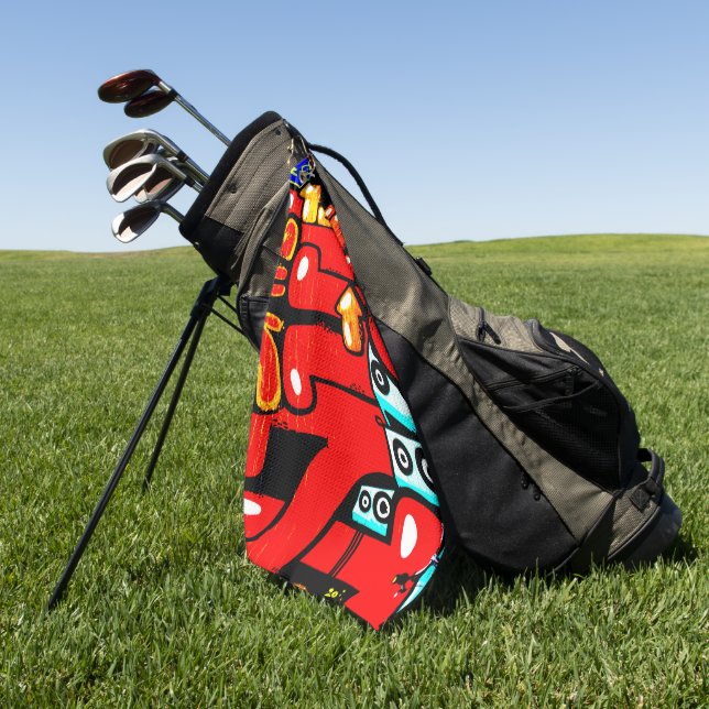 Graffiti 19 gtcna golfhandtuch (Gras)