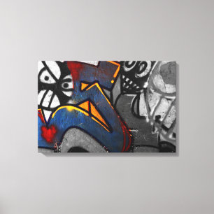 Graffiti 1 24x16 (60x40cm) waccna leinwanddruck