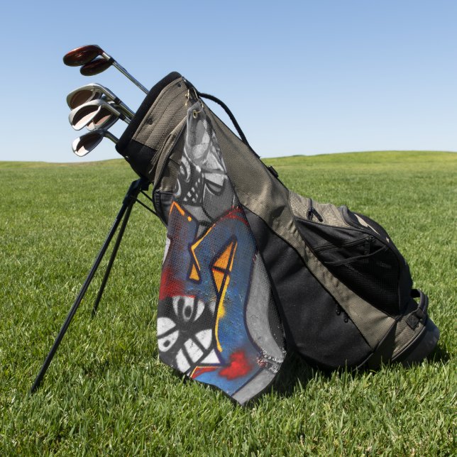 Graffiti 1 gtcnm golfhandtuch (Gras)
