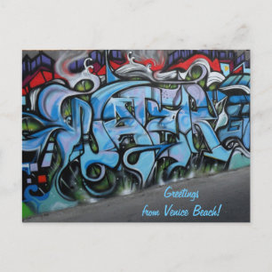 Graffiti 1 postkarte