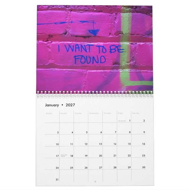 Graffiti 2010 kalender (Jan 2027)