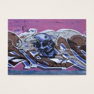 Graffiti à tête bleue