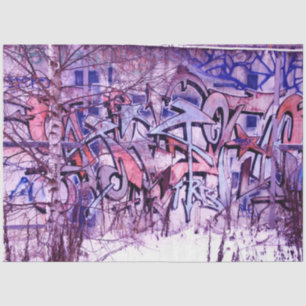 Graffiti Abstrakt Urban 17 Dekoupage Tissue Seidenpapier