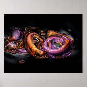 Graffiti-abstraktes Plakat