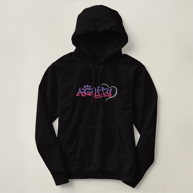 Graffiti-Agility gesticktes Shirt (Design vorne)