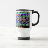 Graffiti "Ar" Künstlerische Begriffe Kaffee Tasse