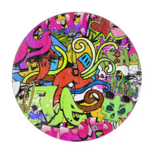 Graffiti Art: Angesagt-Hop-Stil Schneidebrett