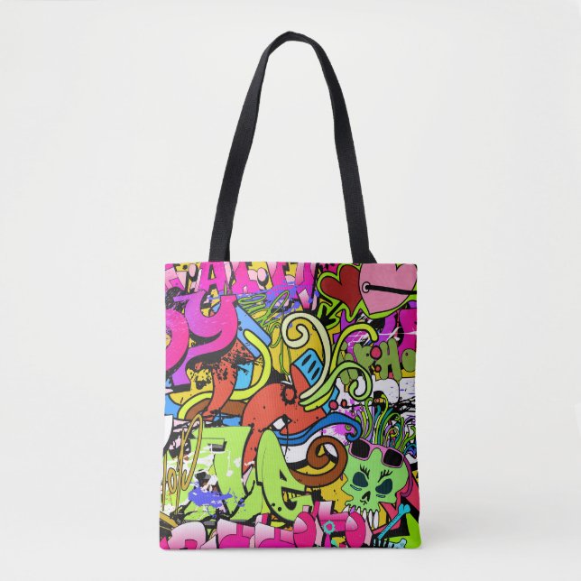 Graffiti Art: Angesagt-Hop-Stil Tasche (Vorderseite)