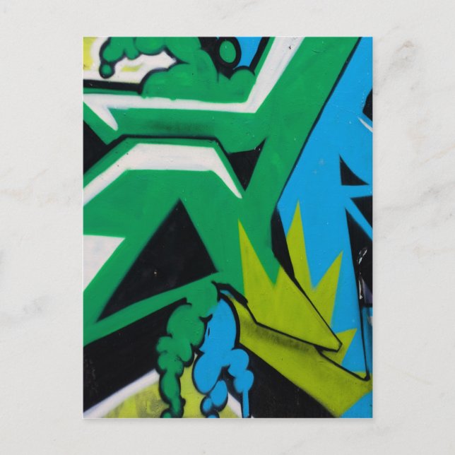 Graffiti Art Designs Postkarte (Vorderseite)
