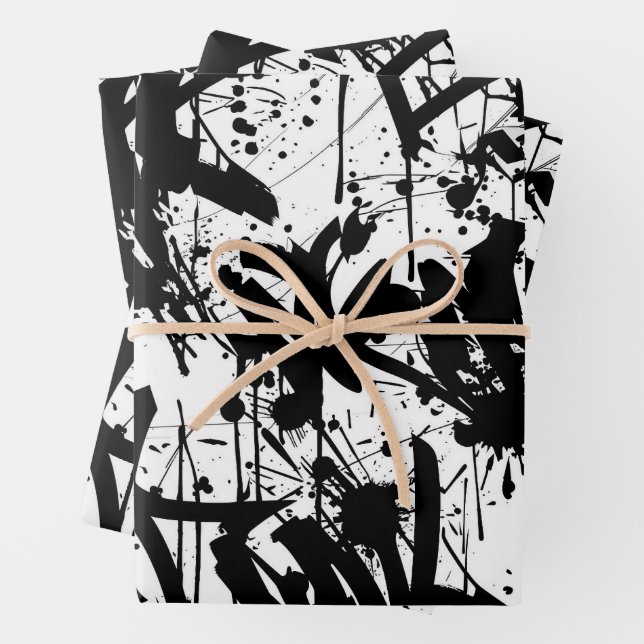 Graffiti Art Geschenkpapier Set (Beispiel)