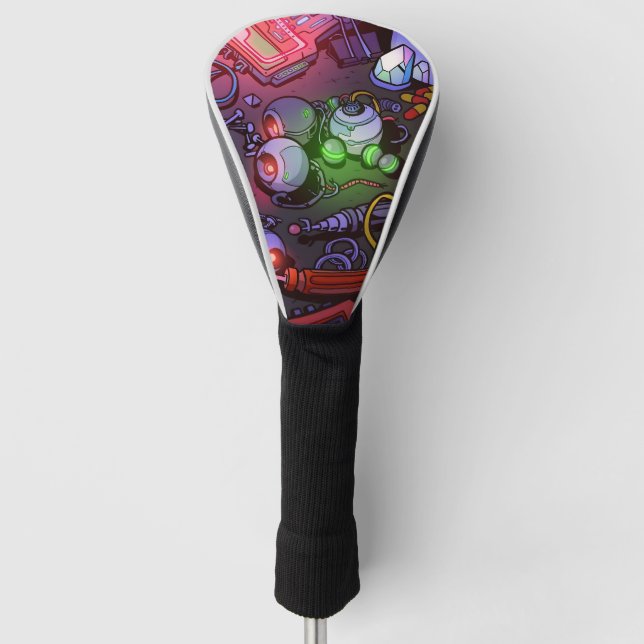 Graffiti Art Golf Headcover (Vorderseite)