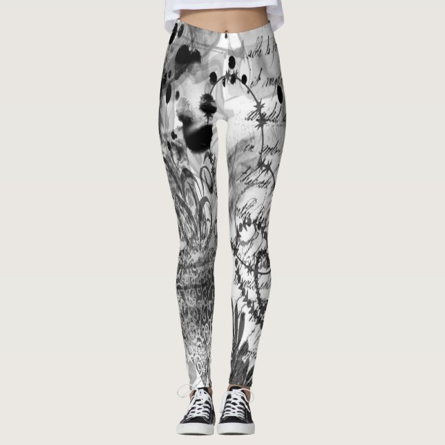 Graffiti Art Leggings (Vorderseite)