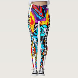 Graffiti Art Leggings