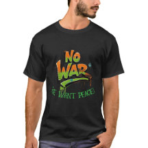 Graffiti Art Peace Design Mens Custom