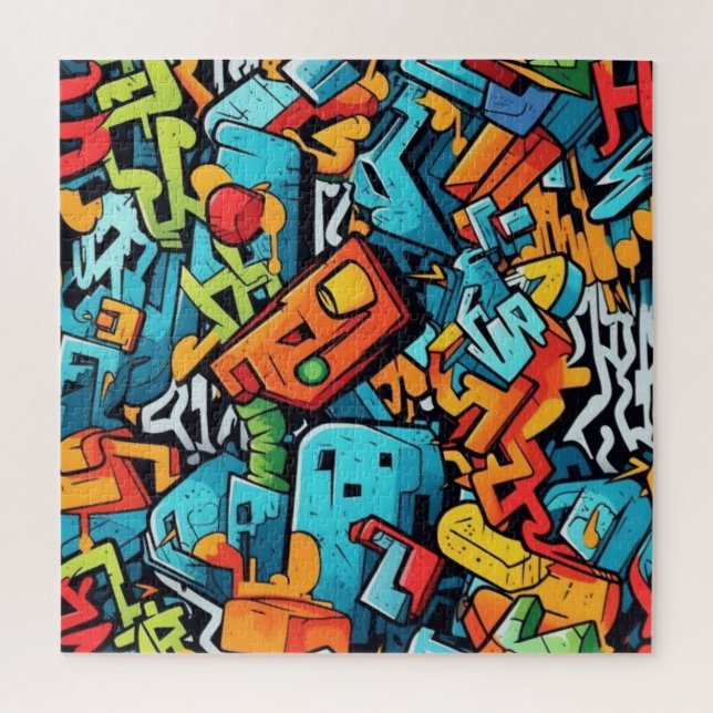 Graffiti Art Puzzzle (Vertikal)