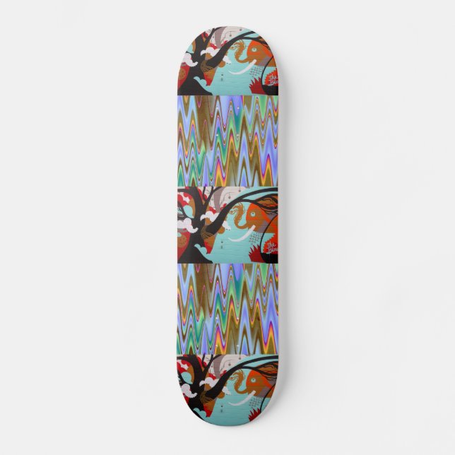 Graffiti Art Skateboard (Vorderseite)