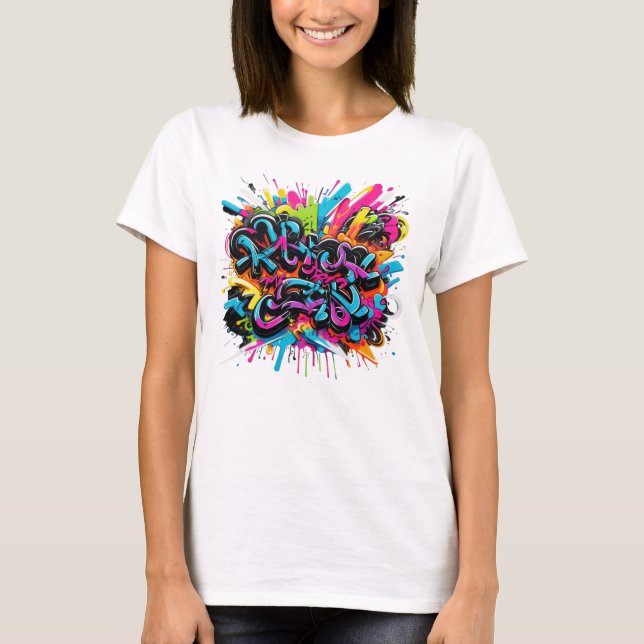 Graffiti Art T-Shirt (Vorderseite)