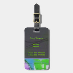 Graffiti Artist Luggage Tag Gepäckanhänger