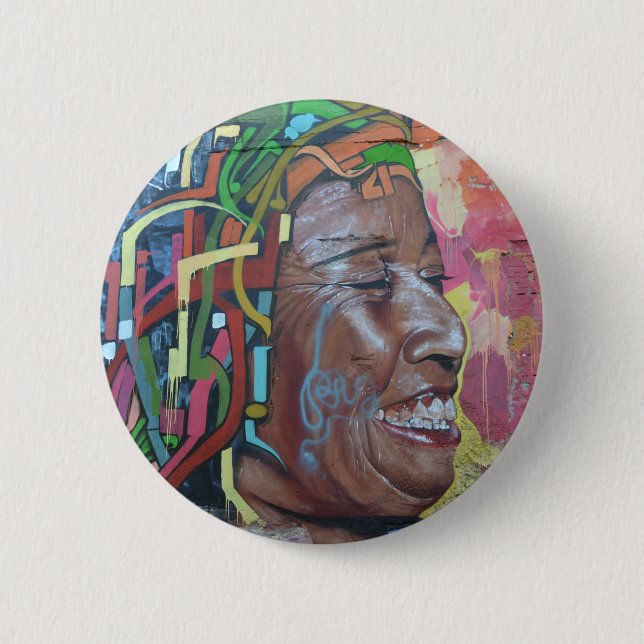 Graffiti Artwork Face Button (Vorderseite)