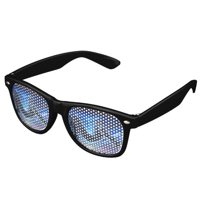 Graffiti Astronaut Sonnenbrille (Schrägansicht)