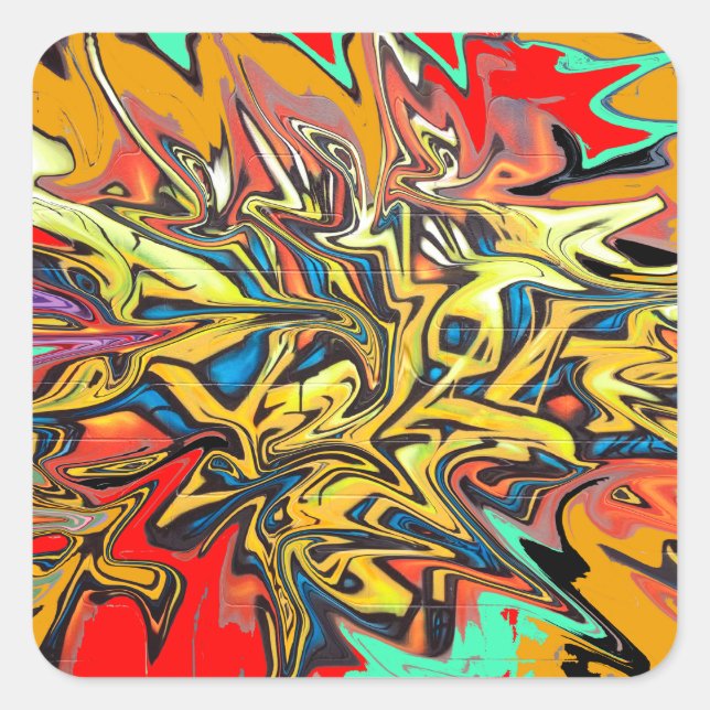 Graffiti Aufkleber (Vorderseite)