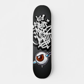 Graffiti-Augendagger Skateboard