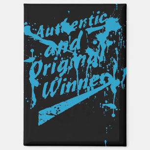 Graffiti Authentisch Original Gewinner Grunge Spri Magnet