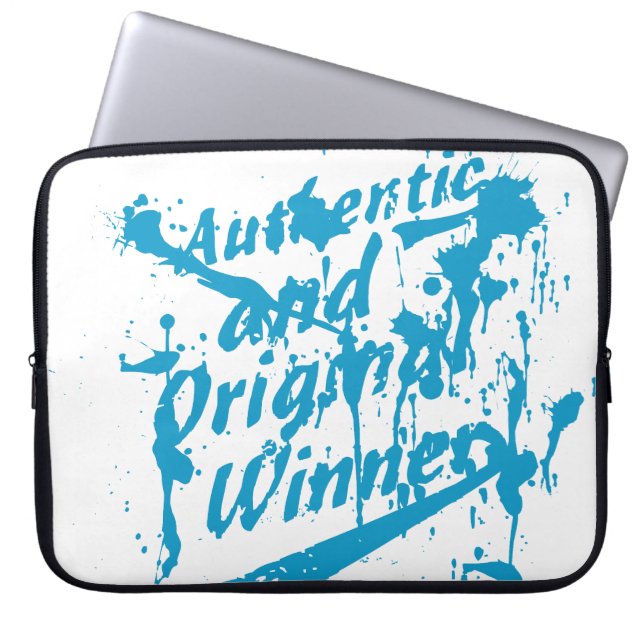 Graffiti Authentisch Originaler Gewinner Grunge Sp Laptopschutzhülle (Vorderseite)
