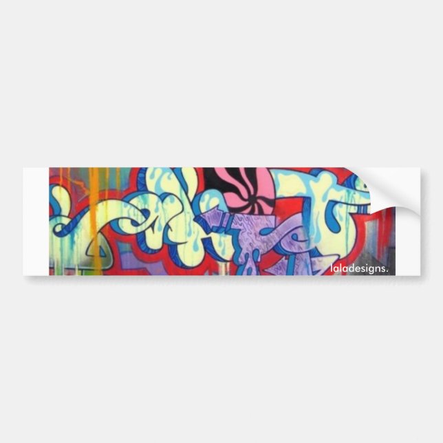 Graffiti Autoaufkleber (Vorne)