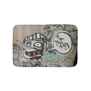 Graffiti Badematte