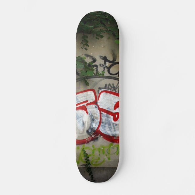Graffiti, Berlin, Deutschland Skateboard (Vorderseite)