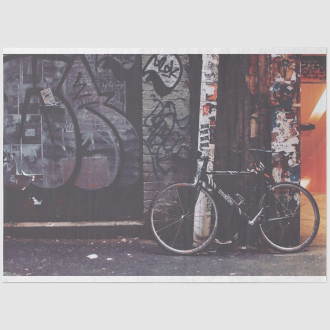 Graffiti Bike Urban 20 Dekoupage Tissue Seidenpapier (Vorderseite)