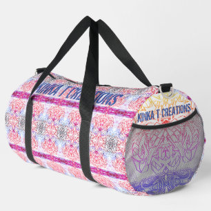 Graffiti-Blume Duffle Bag