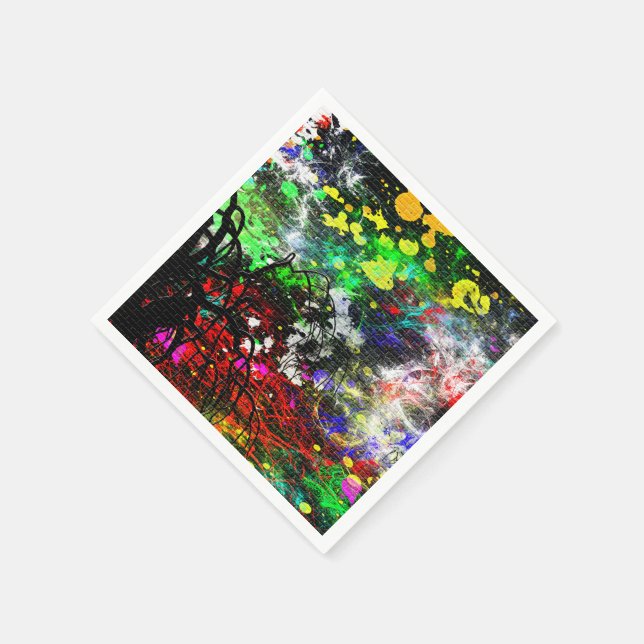 Graffiti Brick Wall Serviette (Ecke)