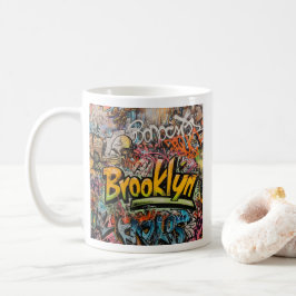 Graffiti Brooklyn Kaffeetasse
