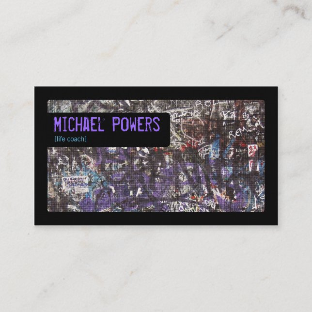 Graffiti Business Cards Visitenkarte (Vorderseite)