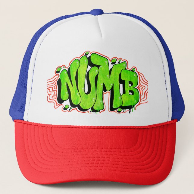Graffiti Casquette Dope Neon (Devant)