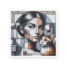 Graffiti Cat Lady