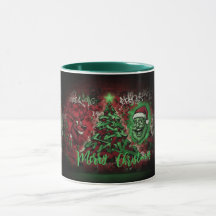 Graffiti Christmas Combo Mug