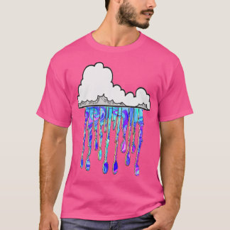 Graffiti Cloud Lila Art by LowEndGraphics 1 T-Shirt