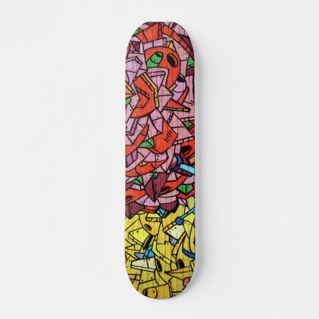 Graffiti coloré Art Skateboard (Devant)