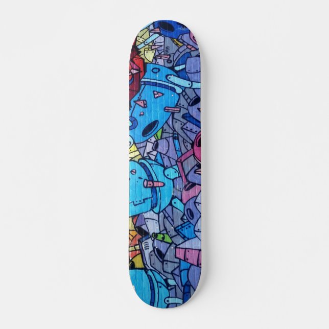 Graffiti coloré Art Skateboard (Devant)