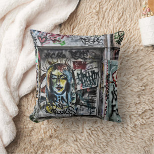 Graffiti Cool Modern Urban Street Art Kissen