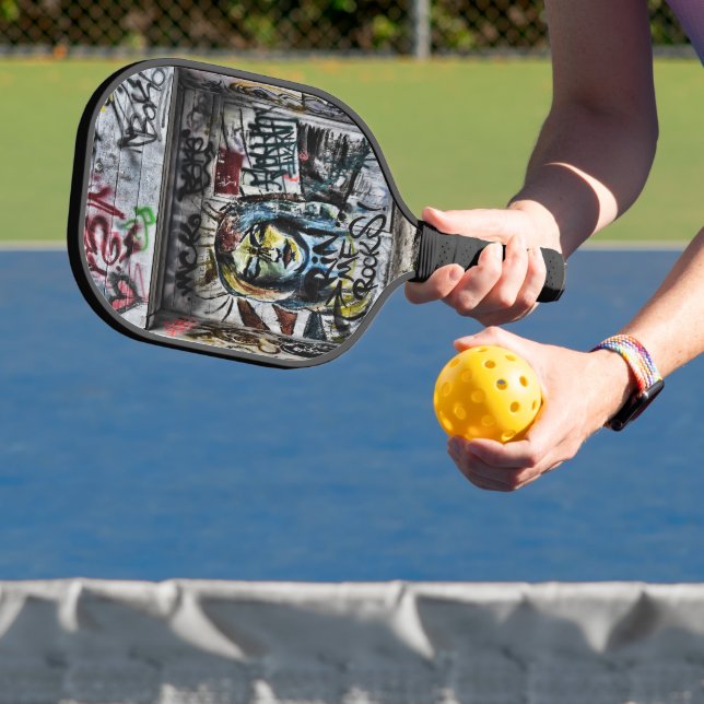 Graffiti Cool Modern Urban Street Art Pickleball Schläger (InSitu)