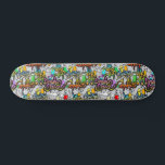 Graffiti Dance Hip Hop Muster Urban  Skateboard<br><div class="desc">Dieses Design wurde mit digitaler Kunst erstellt,  es kann personalisiert sein,  indem man die Option "Anpassen" wählt.

Kontaktieren Sie mich unter colorflowcreations@gmail.com ,  wenn Sie dieses Design für ein anderes Produkt haben möchten.  

  Sehen Sie mehr meiner Kreationen oder folgen Sie mir unter www.facebook.com/colorflowcreations,  www.instagram.com/colorflowcreations,  www.twitter.com/colorflowart und www.pinterest.com/colorflowcreations.</div>